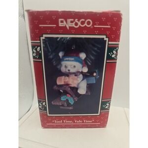 Enesco "Tool Time, Yule Time" Treasury of Christmas Ornament